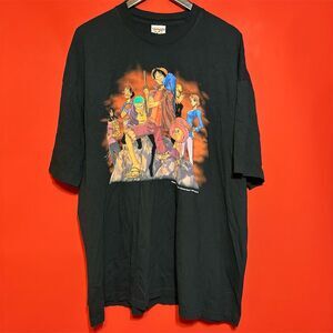 Project Joy One Piece Crew Anime T-Shirt‎ Black XXL Graphic Print